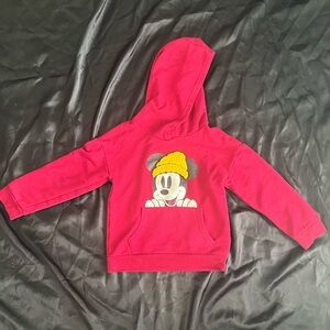 Toddler’s 4T Mickey Mouse Sweatshirt with Hoody